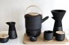 Stelton THEO Dzbanek do Herbaty 1.25 l z Podgrzewaczem - Czarny